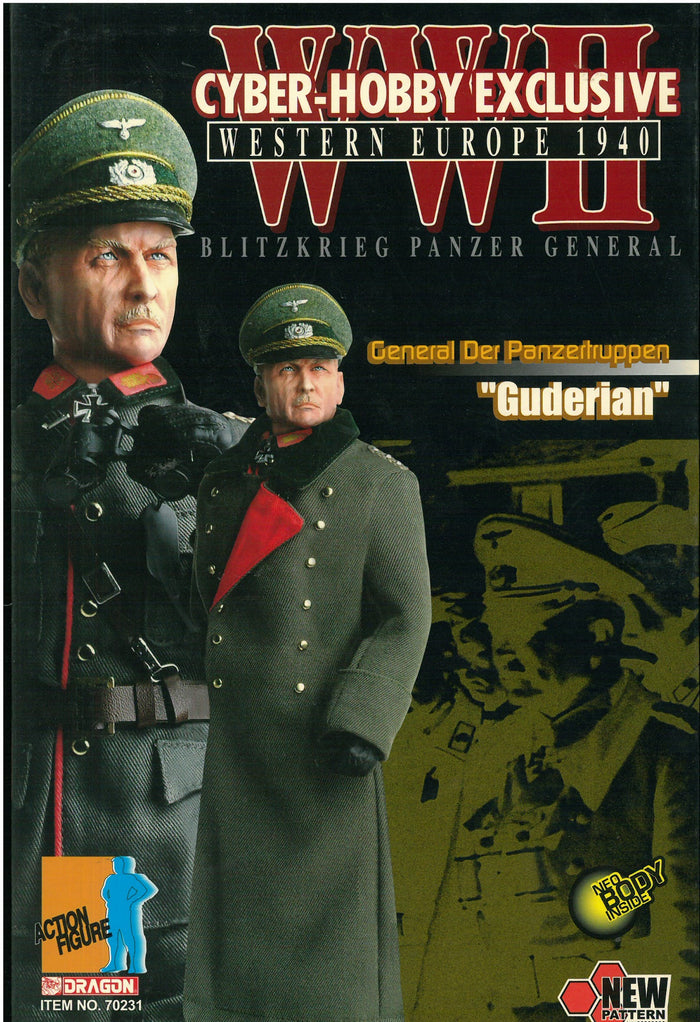 1/6 General Der Panzertruppen "Guderian". Blitzkrieg Panzer General, Western Europe 1940
