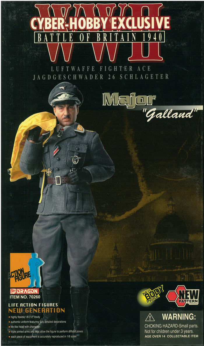 1/6 Major "Galland", Luftwaffe Fighter Ace, Jagdgeschwader 26 Schlageter, Battle of Britain 1940