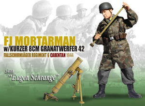 1/6 Jäger "Eugen Schrange", FJ Mortarman w/Kz 8cm GrW 42 Mortar