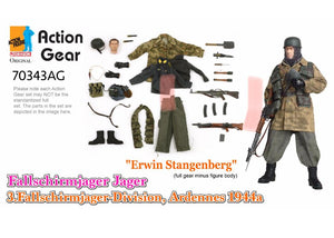 1/6 Dragon Original Action Gear for "Erwin Stangenberg", Fallschirmjager Jager, 3.Fallschirmjager-Division, Ardennes 1944