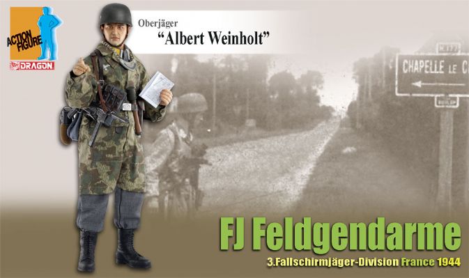 1/6 Oberjäger "Albert Weinholt", FJ Feldgendarme
