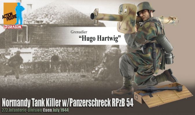 1/6 Grenadier "Hugo Hartwig", Normandy Tank Killer w/Panzerschreck RPzB 54