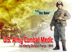 1/6 "Doc Baker", U.S. Army Combat Medic, 1st Infantry Division, France 1944 (Private)