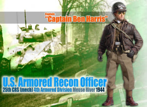 1/6 Captain "Ben Harris", U.S. Armored Recon Officer, 25th CRS (Mech), 4th Armored Division, Meuse River 1944