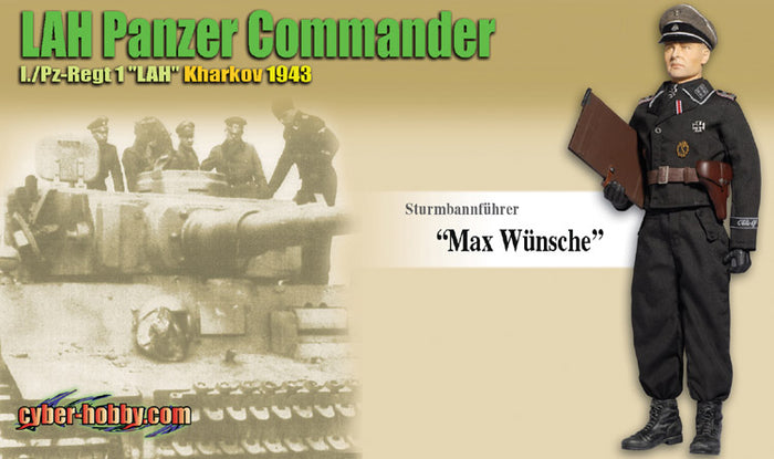 1/6 Sturmbannfuhrer "Max Wunsche" LAH Panzer Commander I./Pz-Regt 1 "LAH" Kharkov 1943