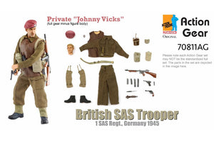 1/6 Dragon Original Action Gear for Private "Johnny Vicks", British SAS Trooper, 1 SAS Regt., Germany 1945