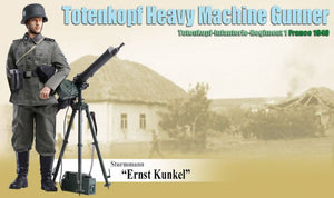 1/6 Sturmmann “Ernst Kunkel”, Totenkopf Heavy Machine Gunner