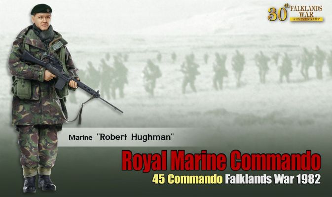 1/6 Royal Marine Commando, 45 Commando, Falklands War 1982
