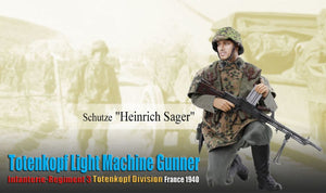1/6 Schutze "Heinrich Sager", Totenkopf Light Machine Gunner