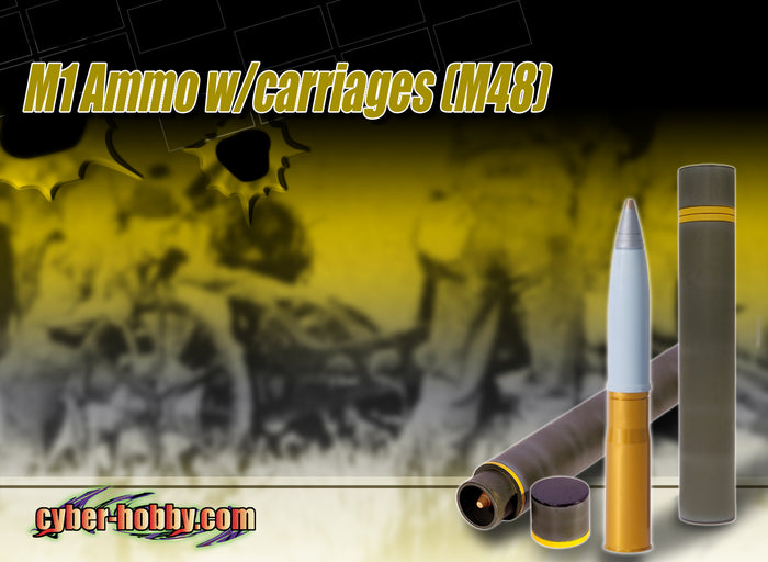 1/6 AMMO W/CARRIAGES (M48)