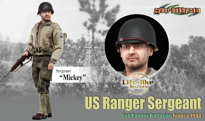 1/6 Mickey (Sergeant), US Ranger Sergeant, 2nd Ranger Battalion France 1944