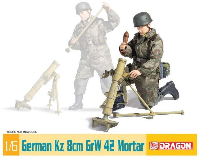 1/6 German Kz 8cm GrW 42 Mortar