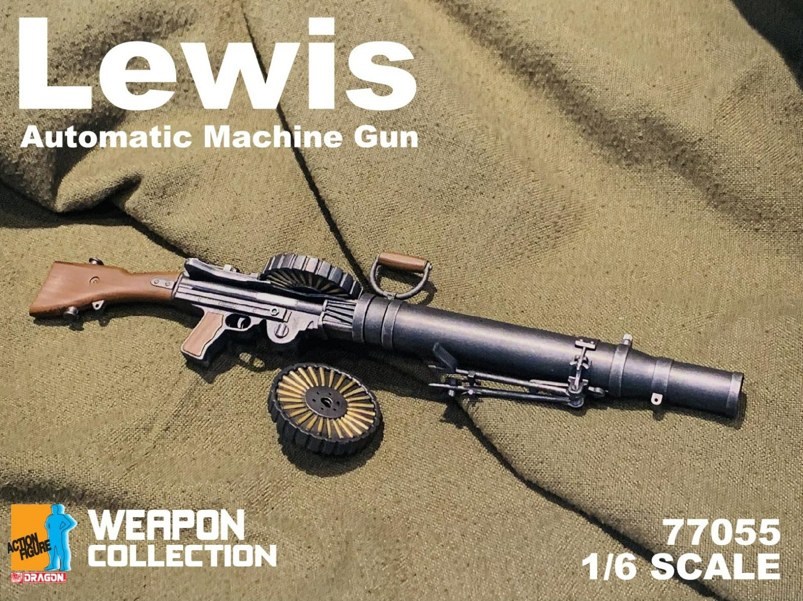 Dragon 1/6 Weapon Collection - Lewis Automatic Machine Gun – Cyber