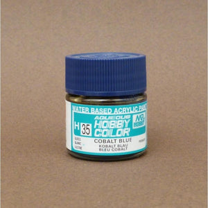Mr. Hobby Aqueous Hobby Color H035 : Cobalt Blue (Gloss) 10ml