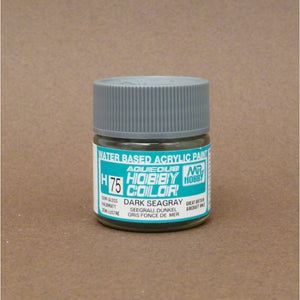 Mr. Hobby Aqueous Hobby Color H075 : Dark Seagray (Semi-gloss) 10ml