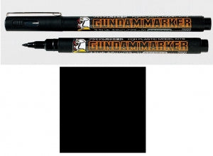 GUNDAM MARKER (Brush Type, Aqueous-based, Black)