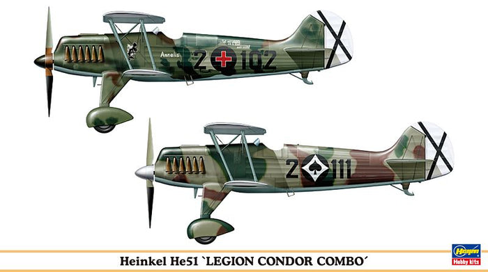 1/72 Heinkel He51 "LEGION CONDOR COMBO"