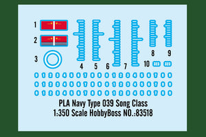 1/350 PLA Navy Type 039 Song Class