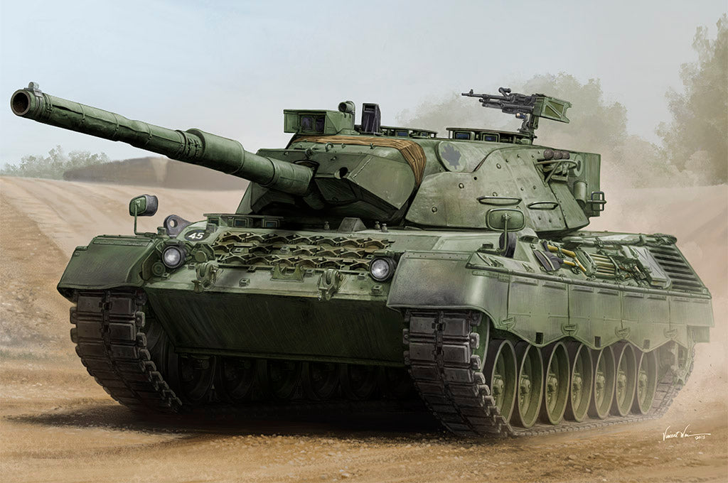 Building the Tamiya 1/35 Leopard 2A6 main battle tank 