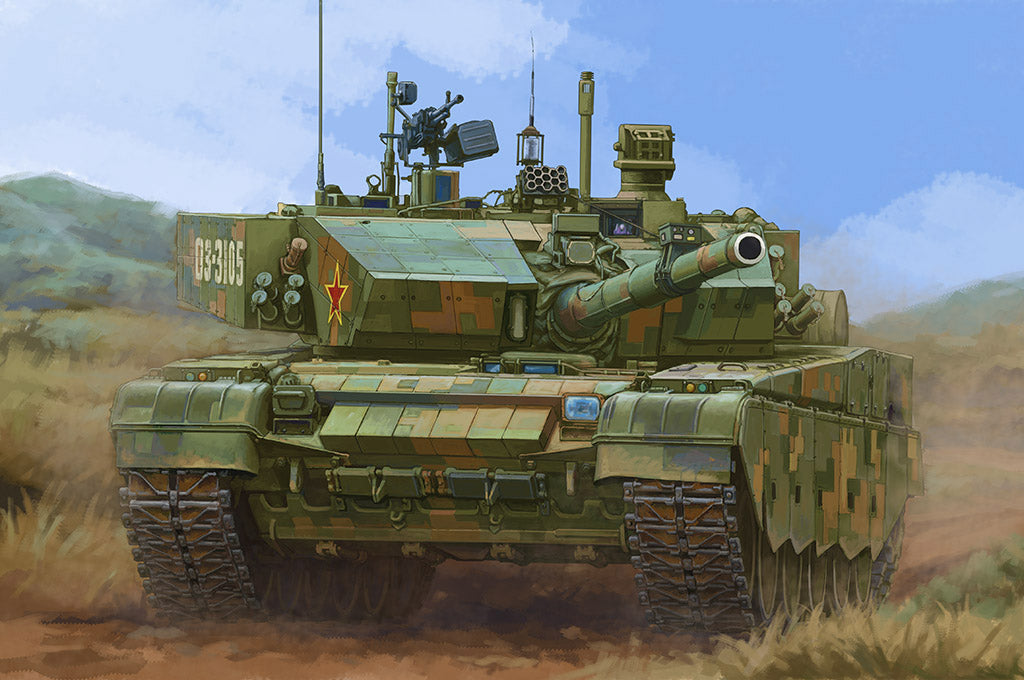 1/35 PLA ZTZ-99A MBT – Cyber Hobby