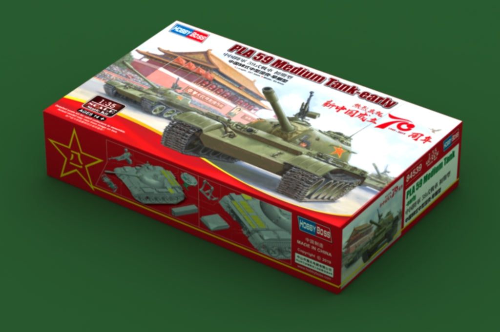 TG. medium) Hobbyboss HBB84540 1:35-PLA 59-2 Kit modello TG. medium) Hobbyboss HBB84540 1:35-PLA 59-2 Kit modello