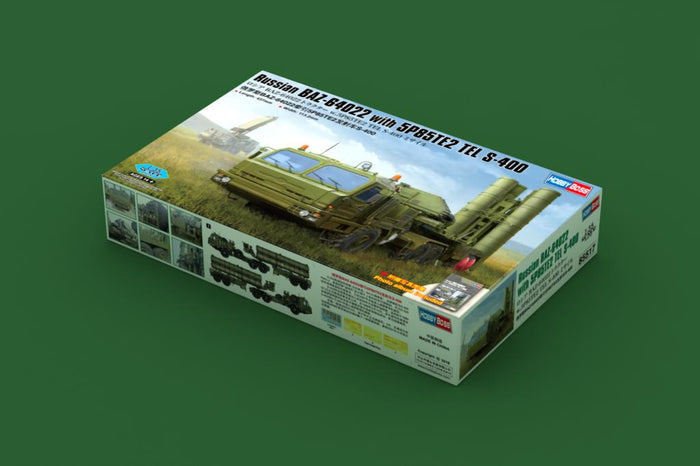 1/35 Russian BAZ-64022 with 5P85TE2 TEL S-400