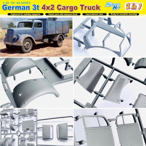 1/35 German 3t 4x2 Cargo Truck (2 in 1)