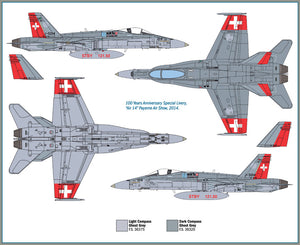 1/72 F/A-18 Swiss Air Force