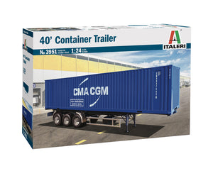 1/24 40' Container Trailer