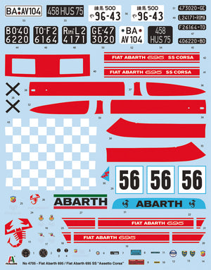 1/12 FIAT Abarth 695 SS Assetto Corsa