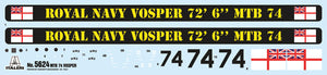 1/35 Vosper MTB 74 with crew