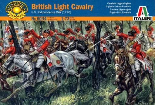 1/72 British Light Cavalry (U.S. Independence War 1776)
