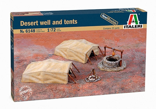 1/72 Desert Well & Tents