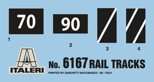 1/72 Rail tracks