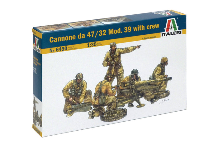 1/35 Cannone da 47/32 Mod. 39 with crew