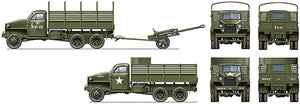 1/35 Lend-Lease U.S. truck with ZIS 3 Gun