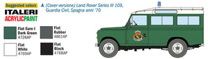 1/35 LAND ROVER SERIES III 109 "Guardia Civil"