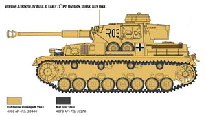 1/35 Pz.Kpfw. IV Ausf.F1/F2/G w/rest crew