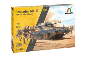 1/35 Crusader Mk.II with 8th Army Infantry