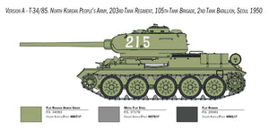 1/35 T-34/85 Korean War