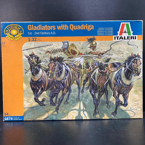 1/32 Gladiators with Quadriga (1st - 2nd Century A.D.)