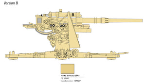 1/56 8.8cm Flak 37 with crew