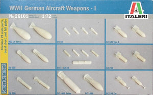1/72 WWII German Aircraft Weapons - I