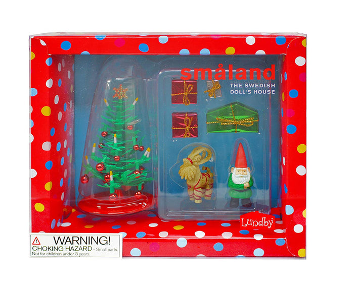 Smaland Dollhouse Christmas Tree Set