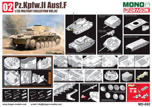 MD002 1/35 Pz.Kpfw.II Ausf.F w/Interior