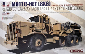 1/35 U.S. M911 C-HET (8x6) & M747 Heavy Equipment Semi-Trailer