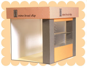 mimo miniature - Bread Shop 超班麵包場景 (Store)