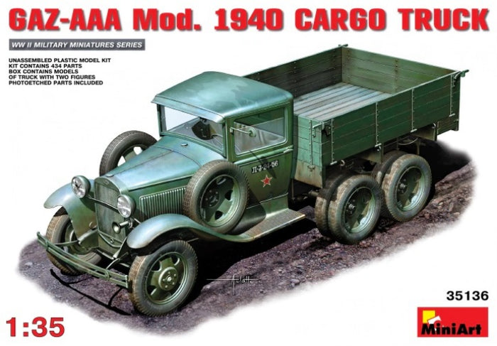 1/35 GAZ-AAA Mod. 1940 Cargo Truck