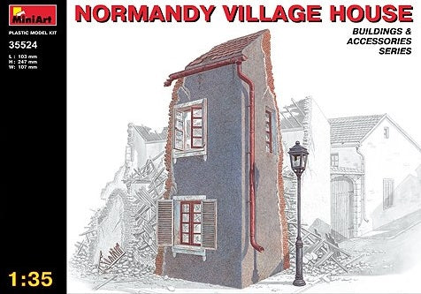 1/35 NORMANDY VILLAGE HOUSE, Building & Accessories Series
