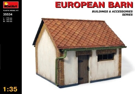 1/35 European barn, Building & Accessories Series